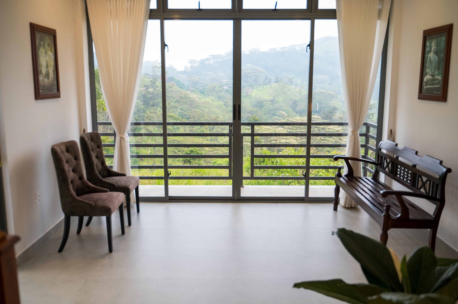 Living Area and Balcony